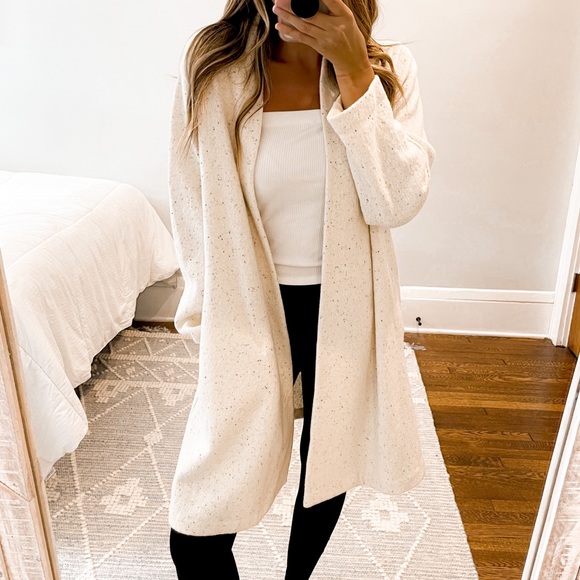 Madewell Jackets & Blazers - Madewell Langley Wool Swing Coat Size Medium